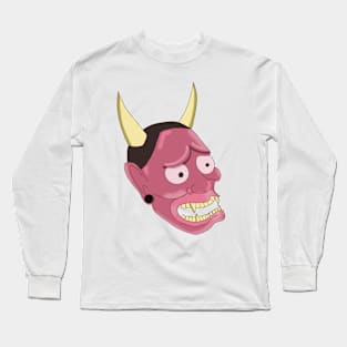 Red oni Long Sleeve T-Shirt